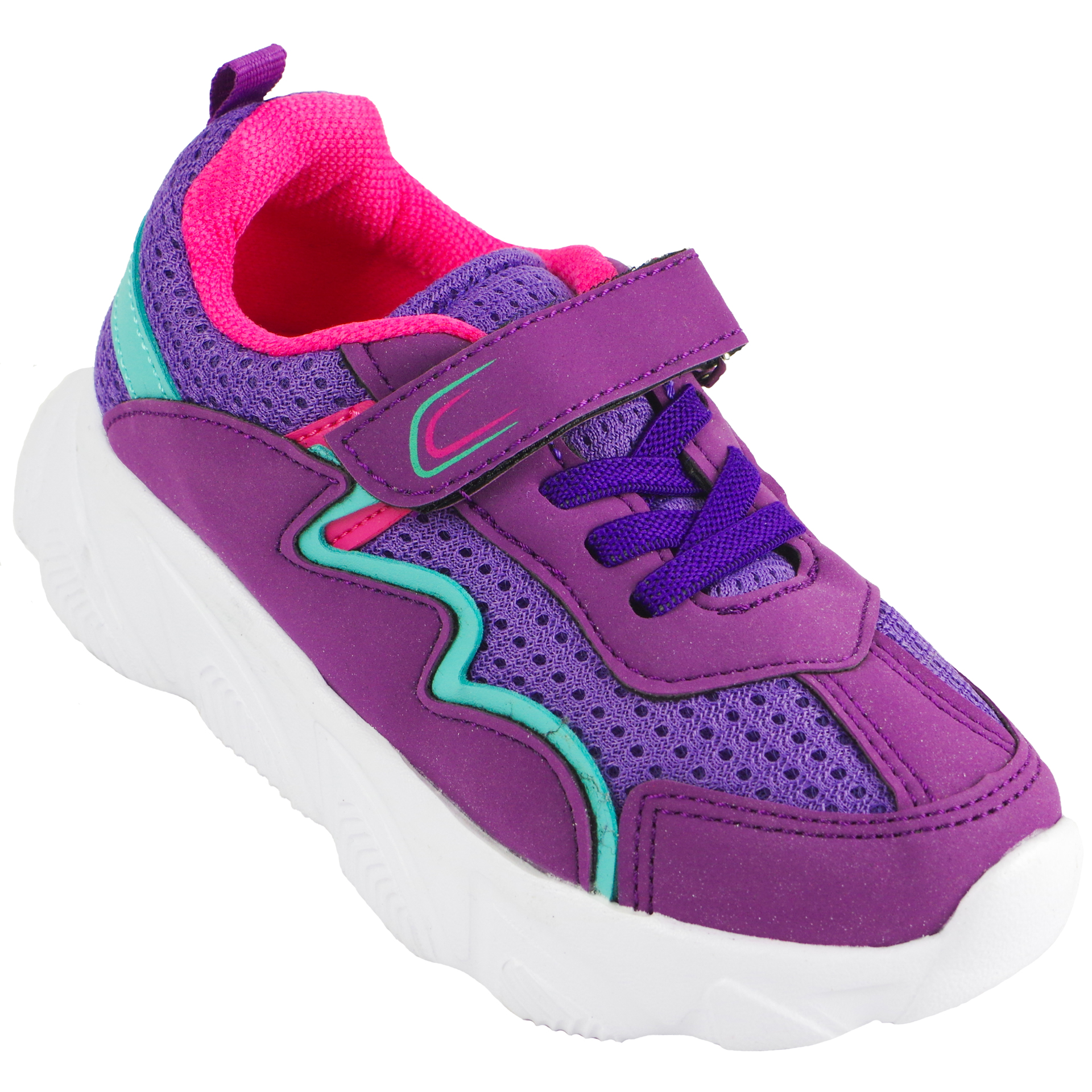 Кросівки для дівчат (2030) для дівчинки, матеріал Текстиль, Фіолетовий колір, 26-30 розміри – Sole Kids. Фото 1