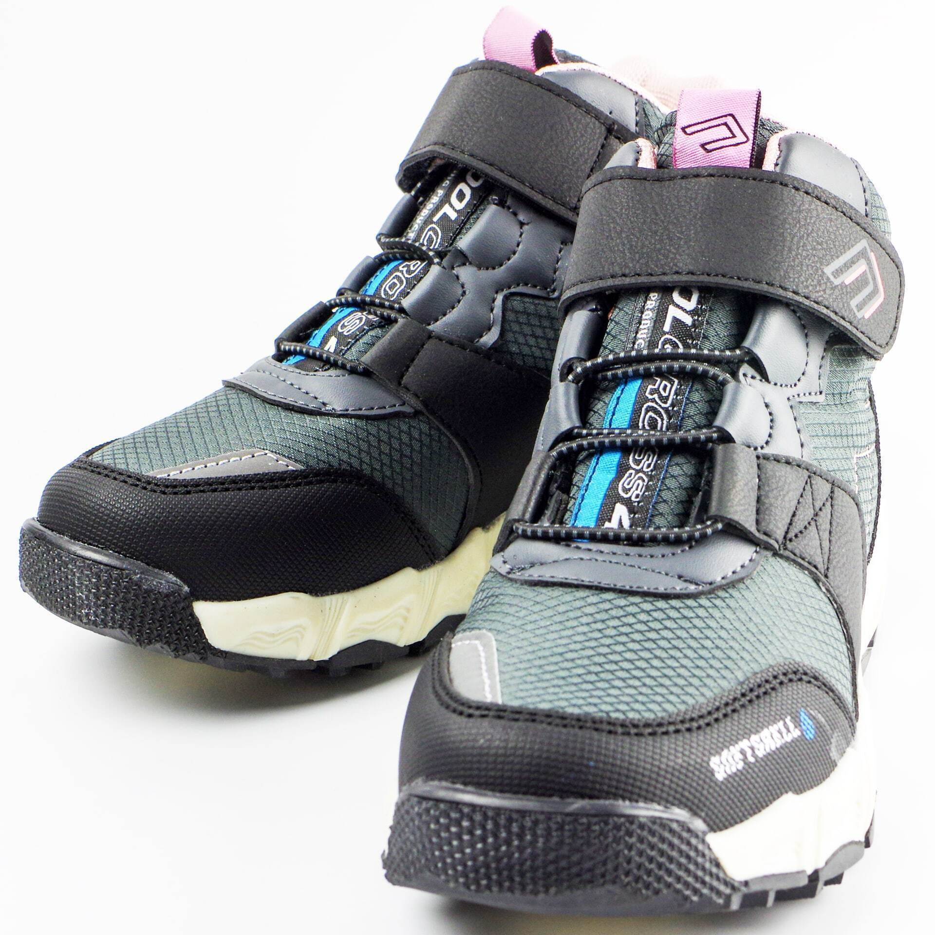Мембранные ботинки (2161) материал Мембрана, цвет Серый  для девочки 31-35 размеры – Sole Kids. Фото 3