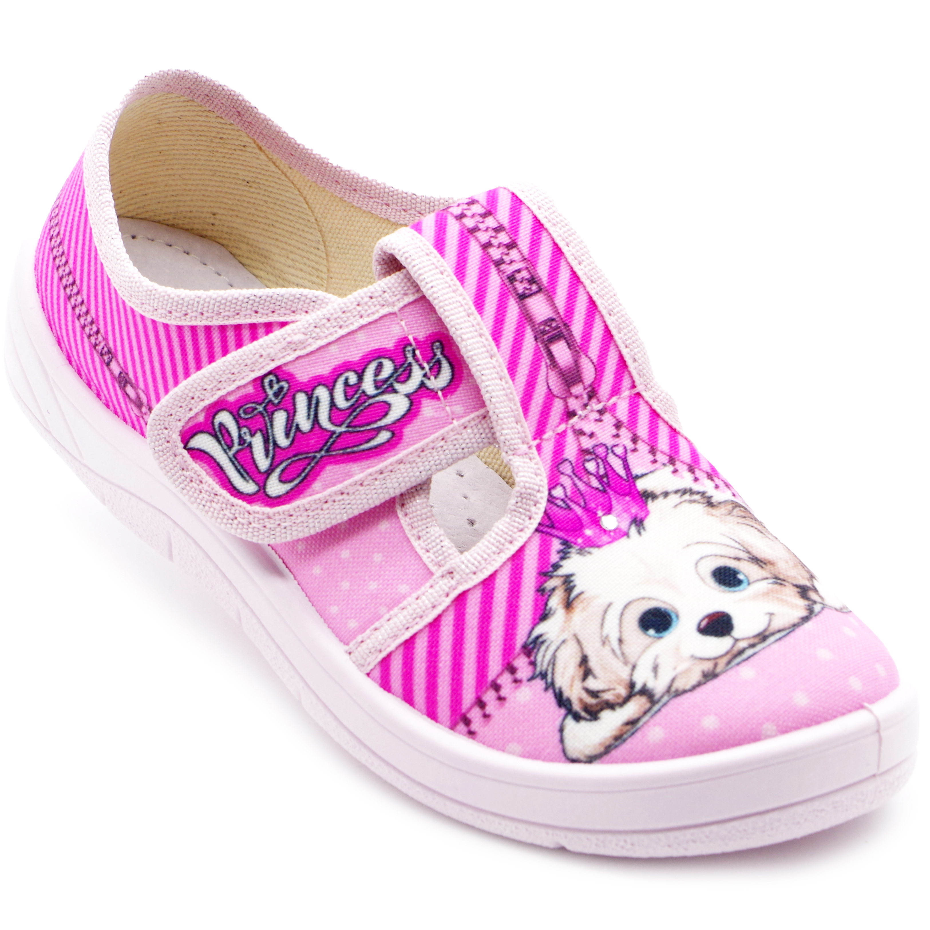 Текстильная обувь для девочек Тапочки Галя (2277 цвет Розовый 24-30 размеры – Sole Kids
