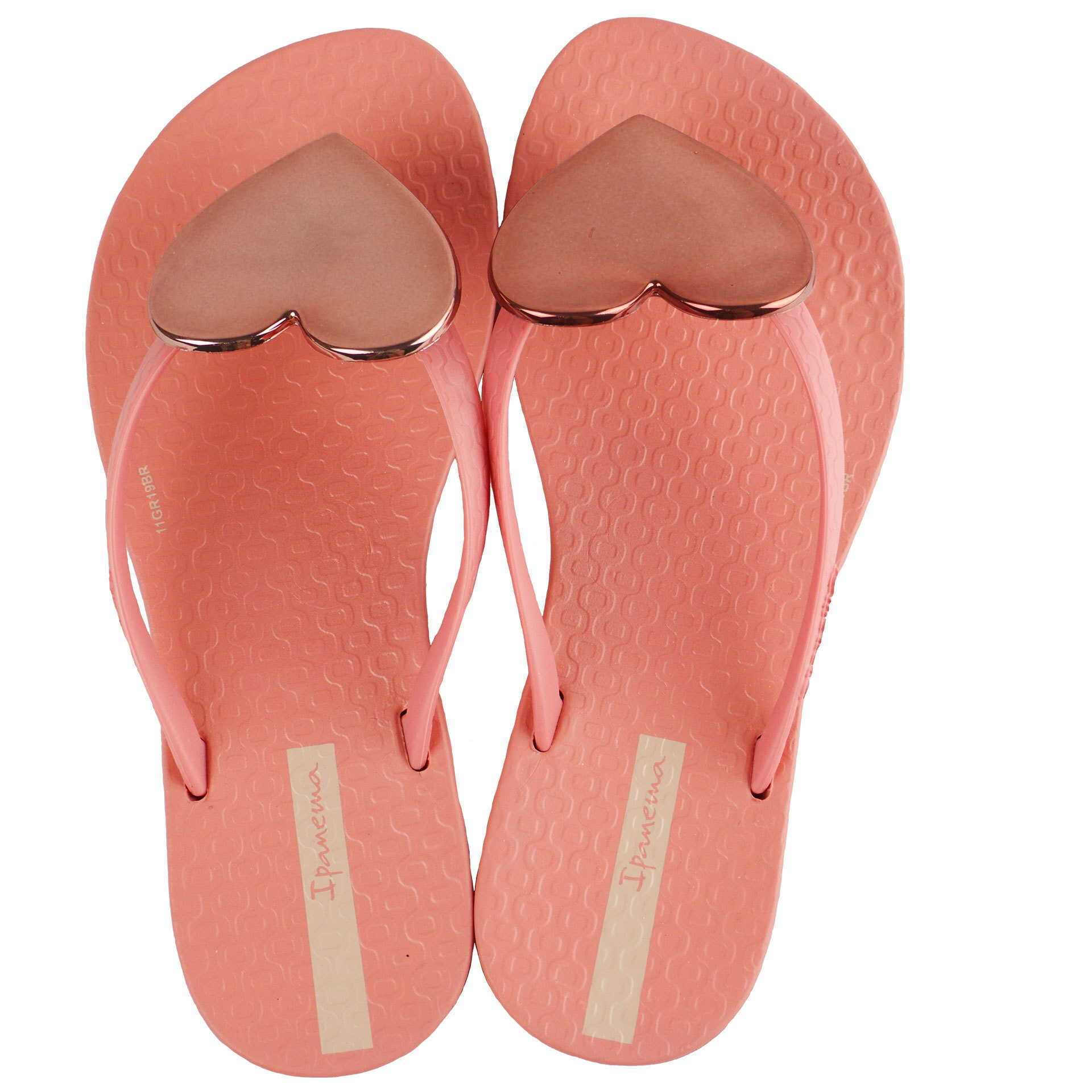 Пляжная обувь для девочки - шлепки детские (1997) 27-36 размеры, цвет пудра – Sole Kids