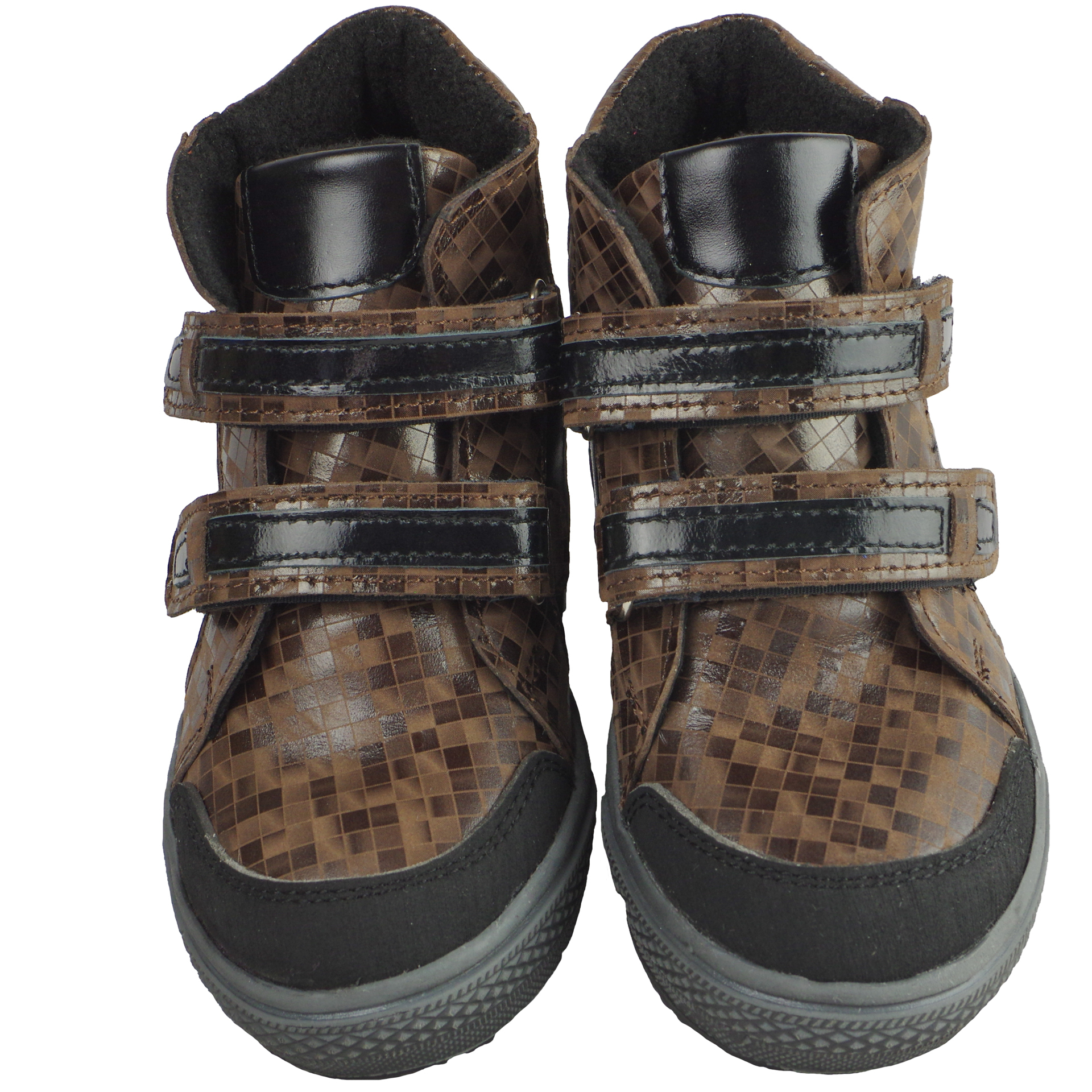 Демисезонные ботинки детские (2073) материал Натуральная кожа, цвет Коричневый  для девочки 26-30 размеры – Sole Kids. Фото 3