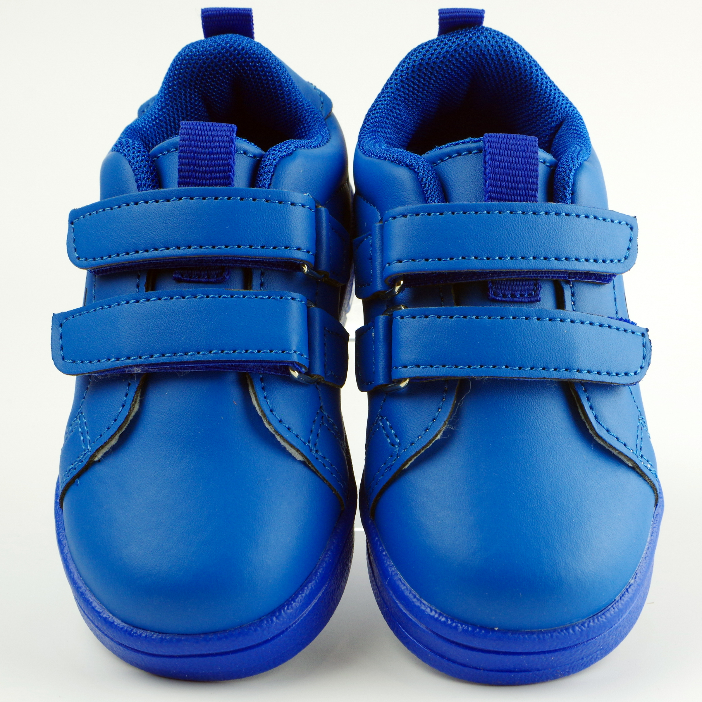 LED Мокасины  детские (2110) материал Искусственная кожа, цвет Синий  для мальчиков 22-25 размеры – Sole Kids. Фото 2