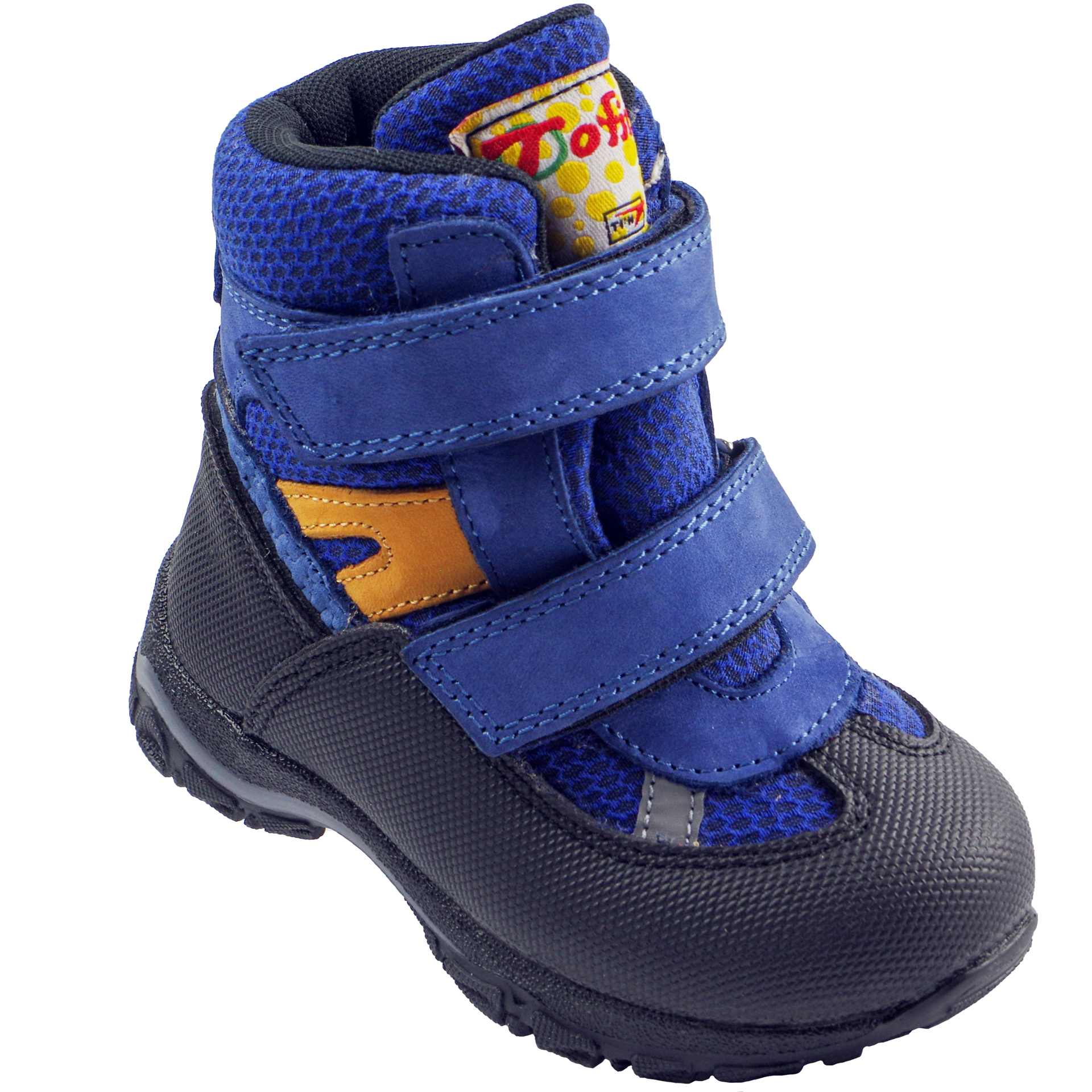 Зимові мембранні черевики (2146) для хлопчика, матеріал Мембрана, Синій колір, 22-25 розміри – Sole Kids