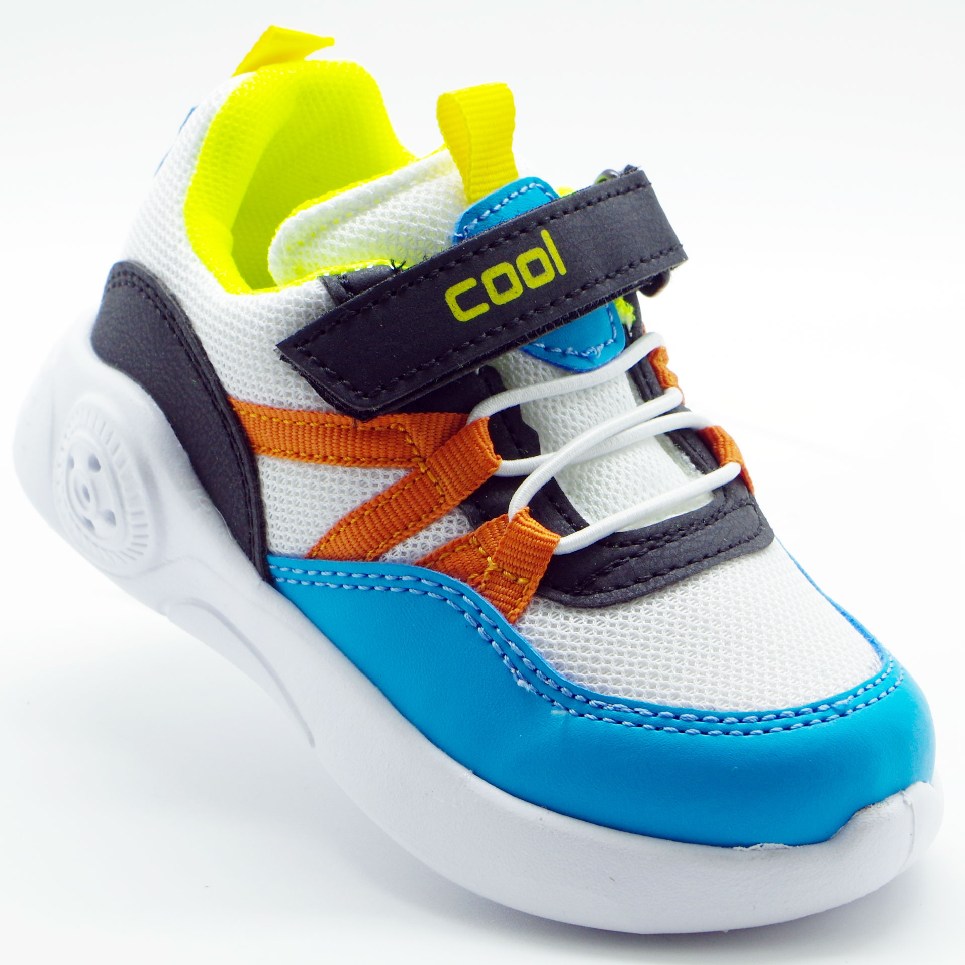 LED Кросівки BEBE (2199) для хлопчика, матеріал Текстиль, Блакитний колір, 22-25 розміри – Sole Kids