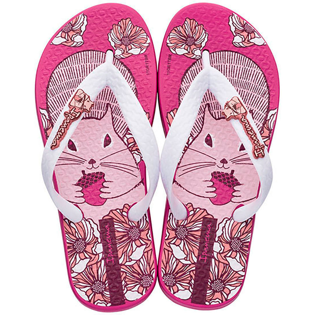 Пляжная обувь для девочки - ipanema шлепки (1409) 25-38 размеры, цвет Розовый – Sole Kids