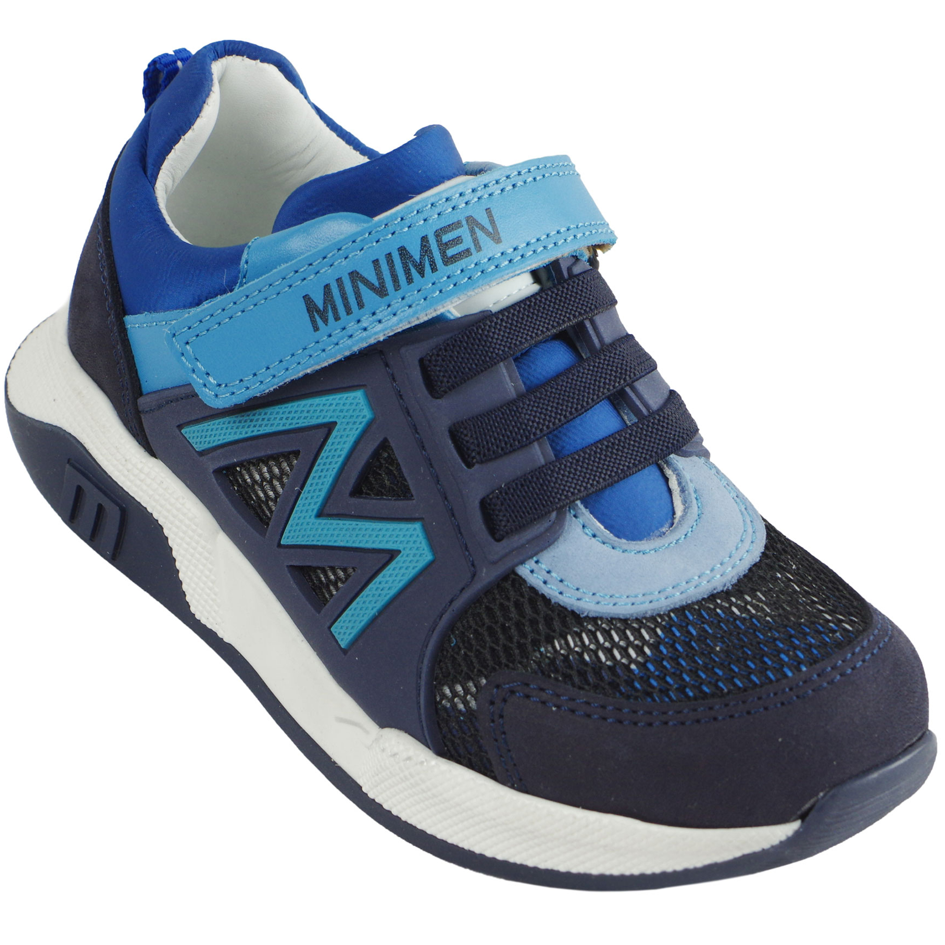 Кросівки на хлопчика (2055) для хлопчика, матеріал Натуральна шкіра, Синій колір, 26-30 розміри – Sole Kids. Фото 1