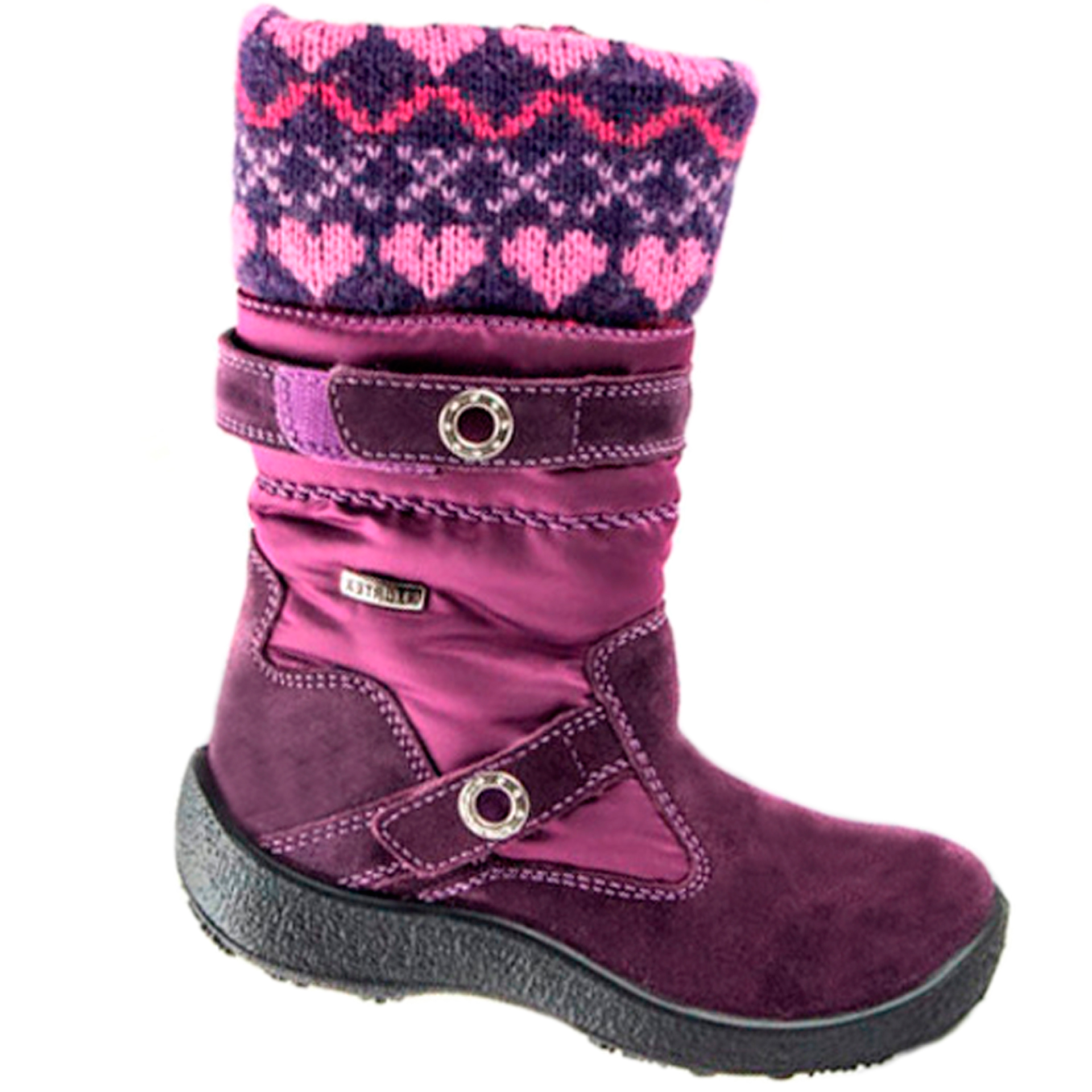 Floare Зимові чоботи (1320) для дівчинки, матеріал Мембрана, Фіолетовий колір, 27-32 розміри