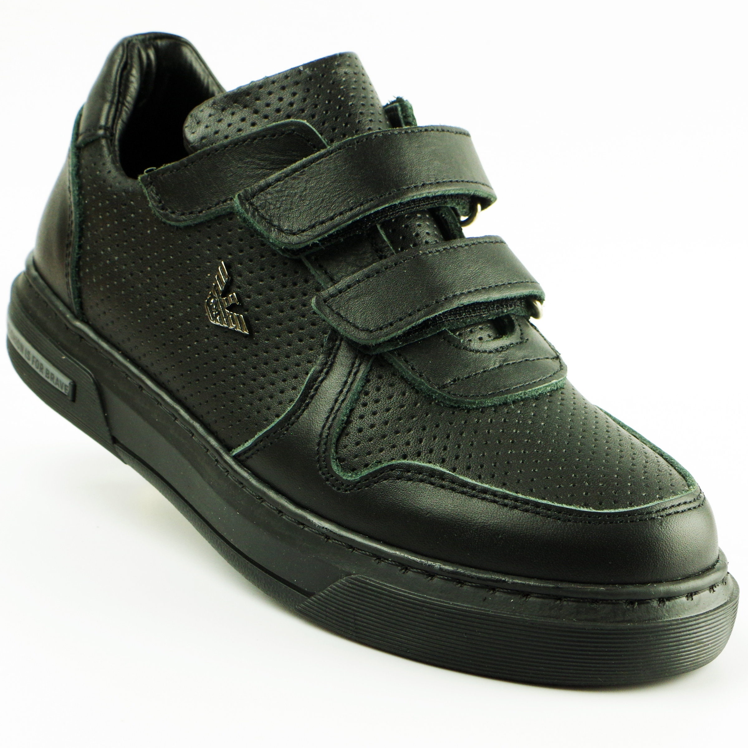 Туфлі дитячі (2119) для хлопчика, матеріал Натуральна шкіра, Чорний колір, 31-36 розміри – Sole Kids