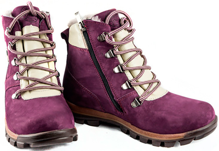Tutubi Детские зимние ботинки (1268) материал Нубук, цвет Фиолетовый  для девочки 31-36 размеры – Sole Kids, Днепр. Фото 2