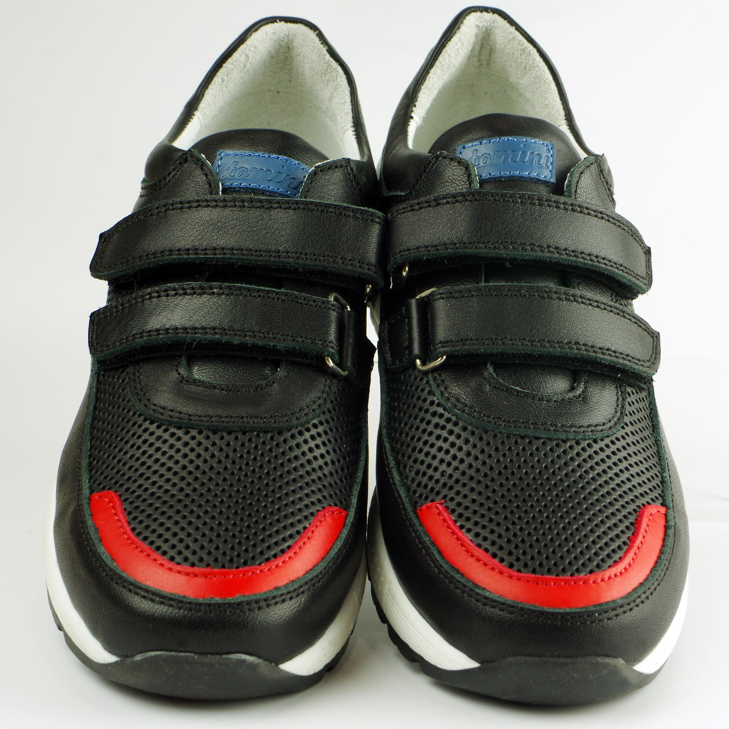 Кросівки підліткові (2112) для хлопчика, матеріал Натуральна шкіра, Чорний колір, 37-40 розміри – Sole Kids. Фото 2
