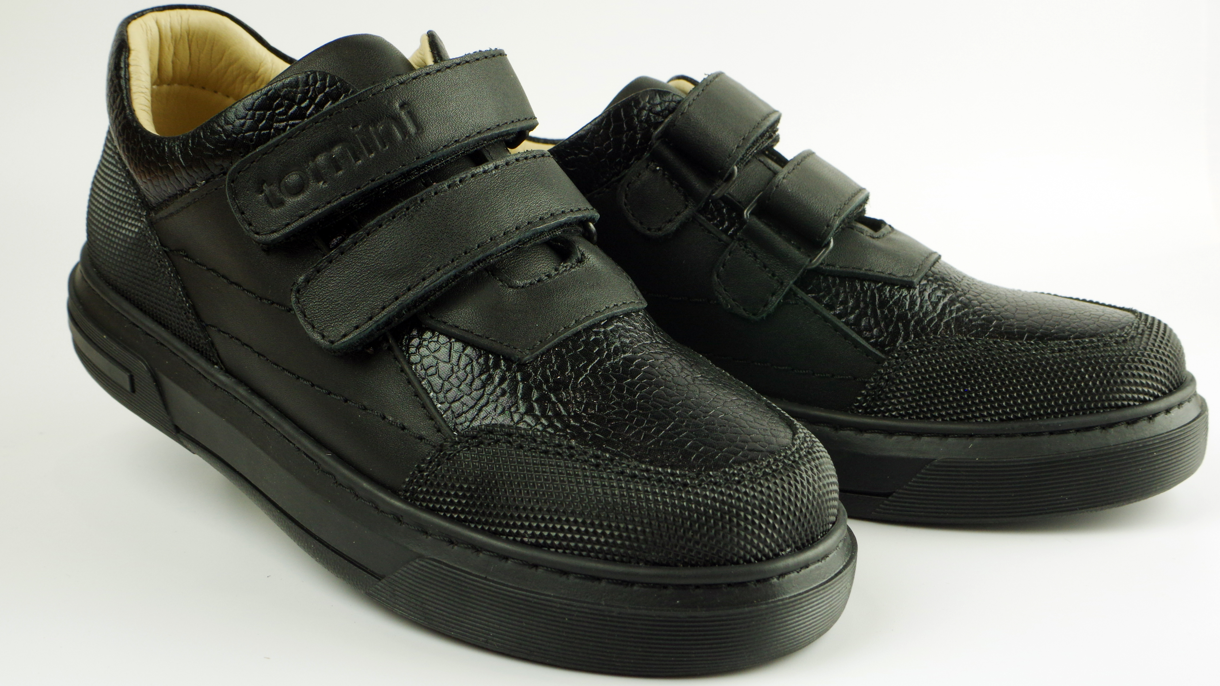 Туфлі дитячі (2113) для хлопчика, матеріал Натуральна шкіра, Чорний колір, 31-36 розміри – Sole Kids. Фото 2