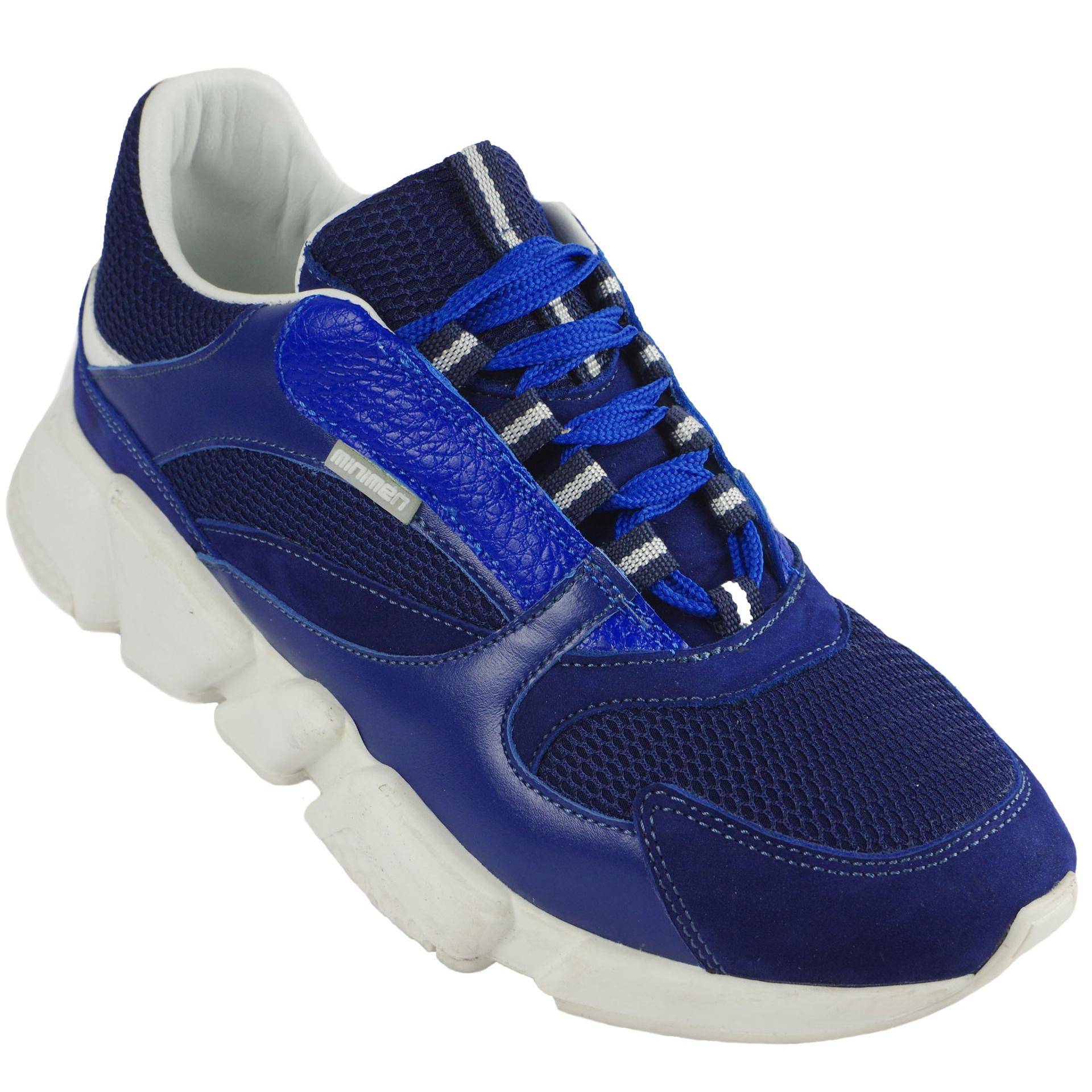 Кросівки для підлітків (2053) для хлопчика, матеріал Натуральна шкіра, Синій колір, 37-40 розміри – Sole Kids