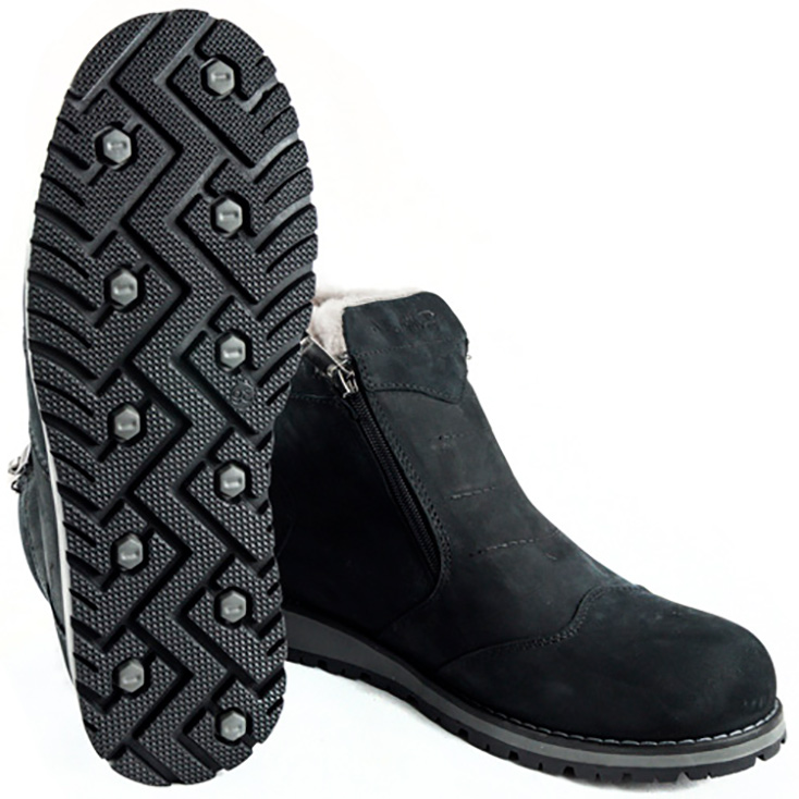 Tutubi Зимові черевики (1278) для хлопчика, матеріал Нубук, Чорний колір, 37-40 розміри – Sole Kids. Фото 2
