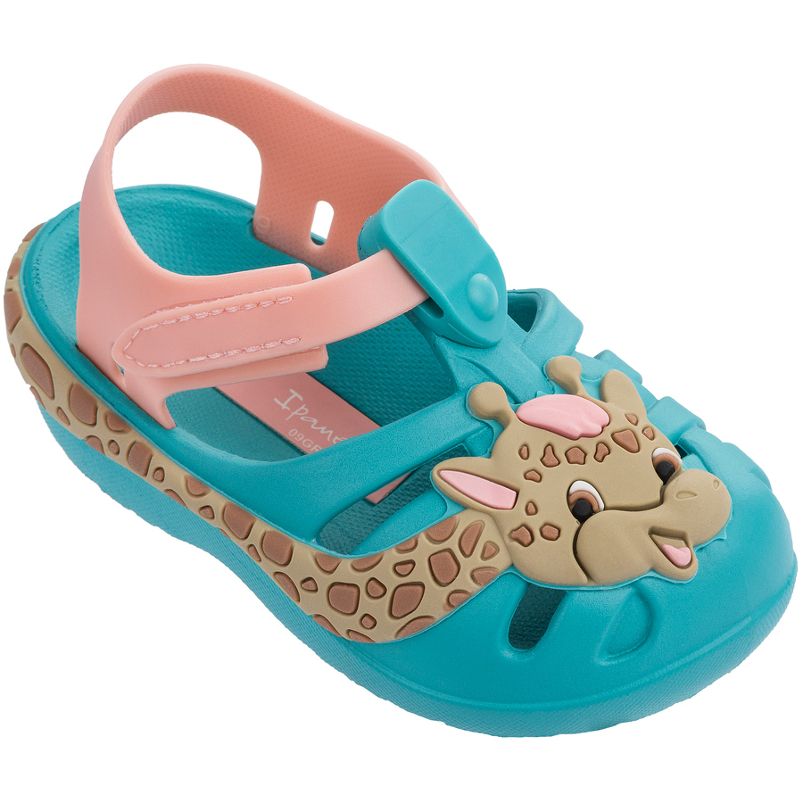 Пляжная обувь для девочки - босоножки ipanema (1513) 21-29 размеры, цвет Бирюзовый – Sole Kids