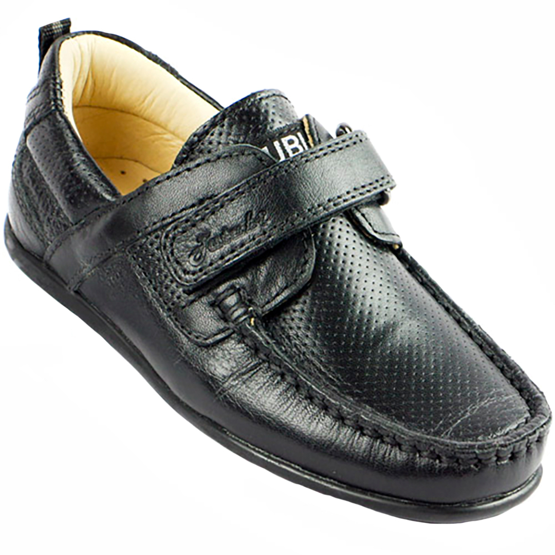 Туфли спортивные (1371) материал Натуральная кожа, цвет Черный  для мальчиков 26-40 размеры – Sole Kids