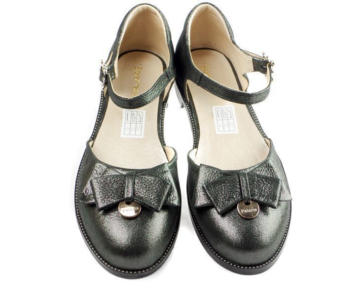 Туфли подростковые (1463) материал Натуральная кожа, цвет Черный  для девочки 36-40 размеры – Sole Kids. Фото 2
