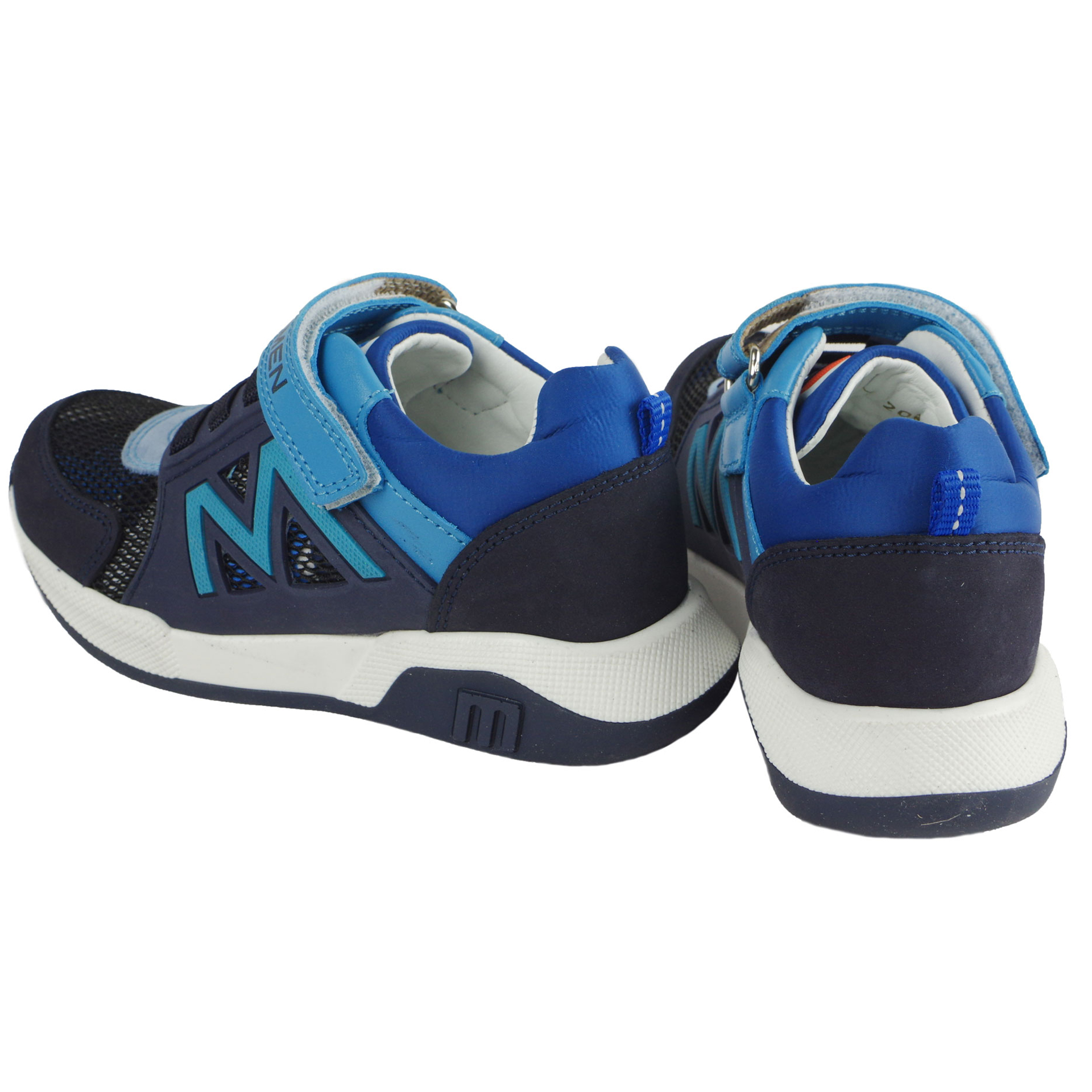 Кросівки на хлопчика (2055) для хлопчика, матеріал Натуральна шкіра, Синій колір, 26-30 розміри – Sole Kids. Фото 4