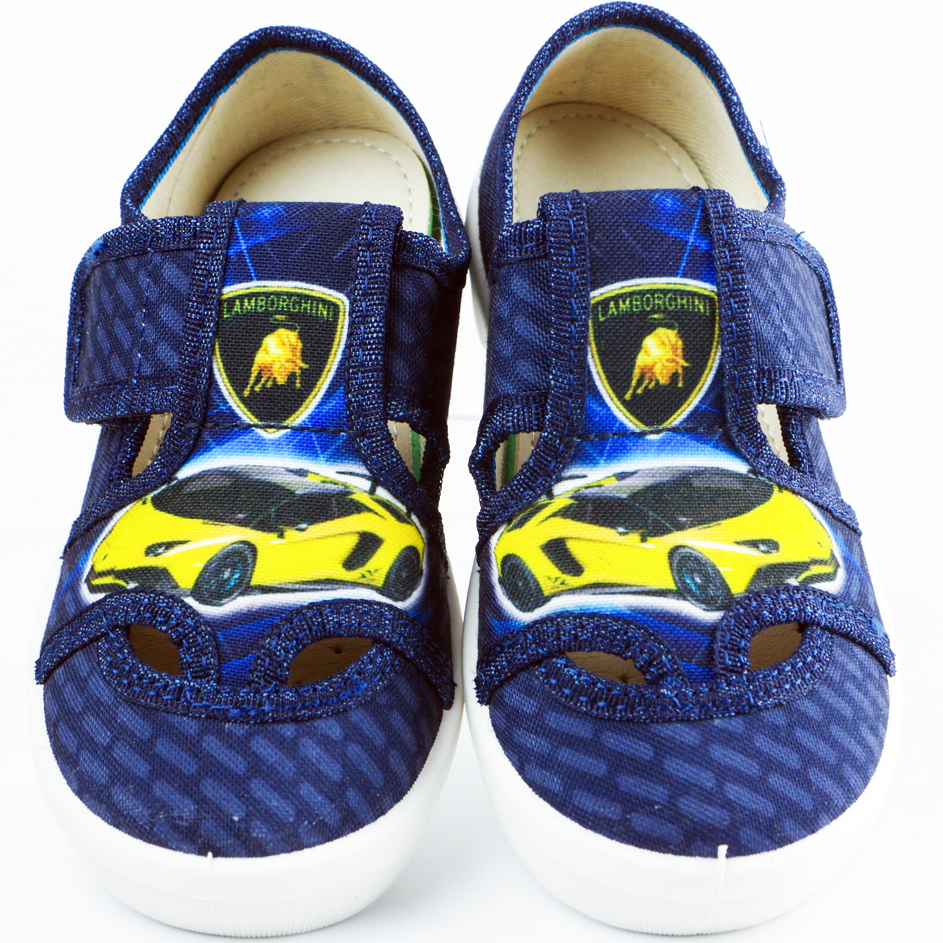 Natur Капці Car (2160) для хлопчика, матеріал Текстиль, Синій колір, 26-32 розміри – Sole Kids. Фото 3
