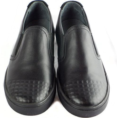Туфли школьные (1798) материал Натуральная кожа, цвет Черный  для мальчиков 31-38 размеры – Sole Kids. Фото 2