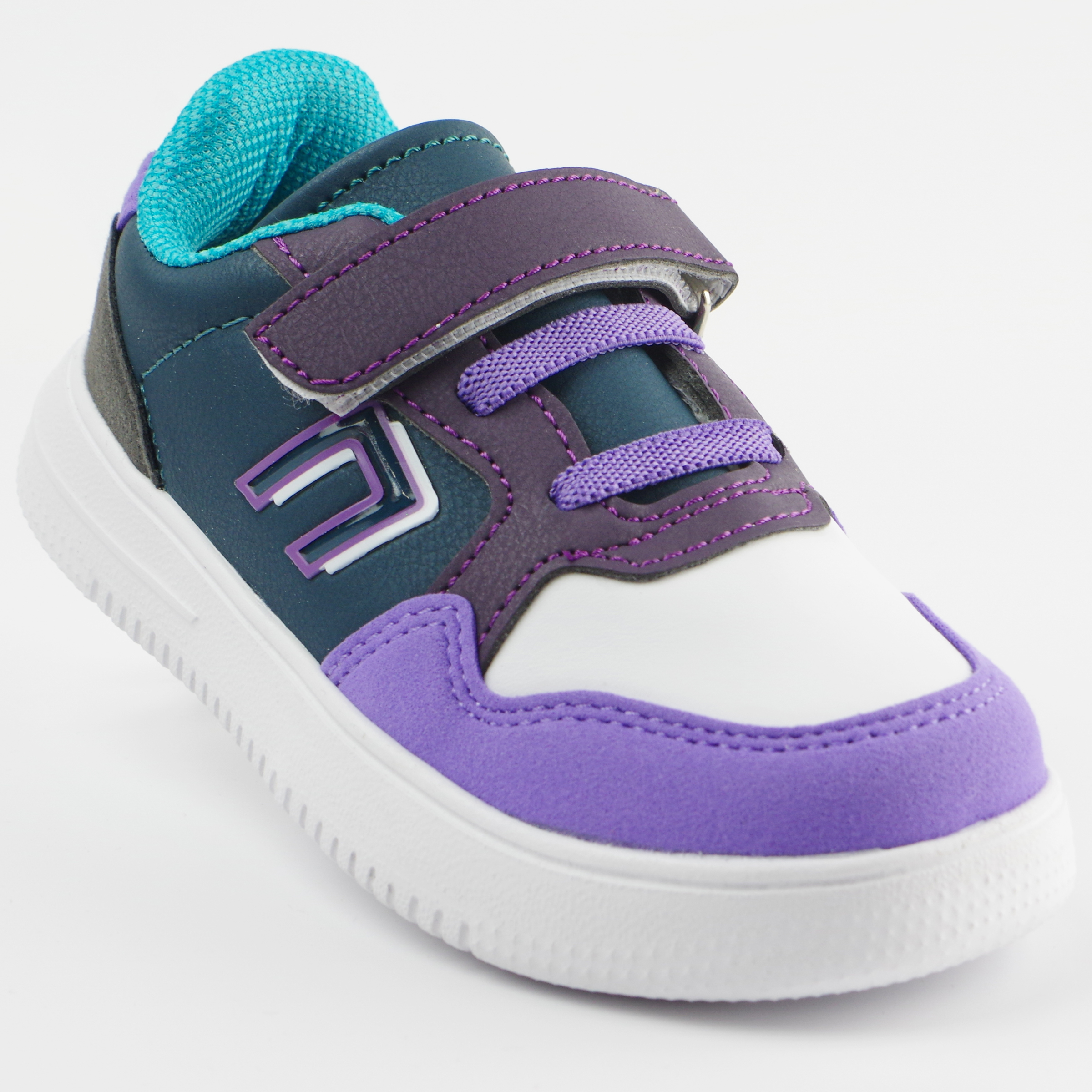 Кросівки для дівчат (2109) для дівчинки, матеріал Штучна шкіра, Фіолетовий колір, 26-30 розміри – Sole Kids