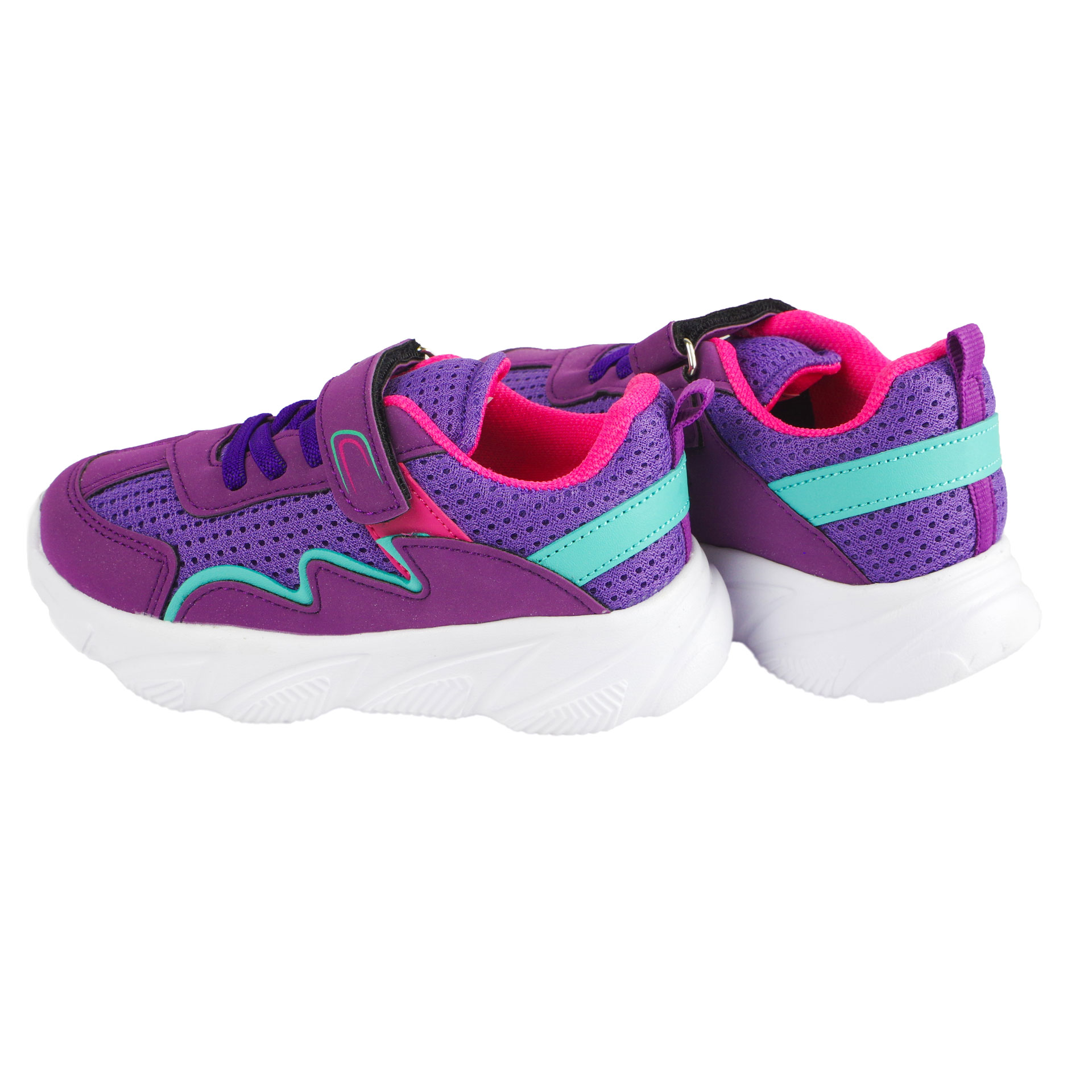 Кросівки для дівчат (2030) для дівчинки, матеріал Текстиль, Фіолетовий колір, 26-30 розміри – Sole Kids. Фото 4