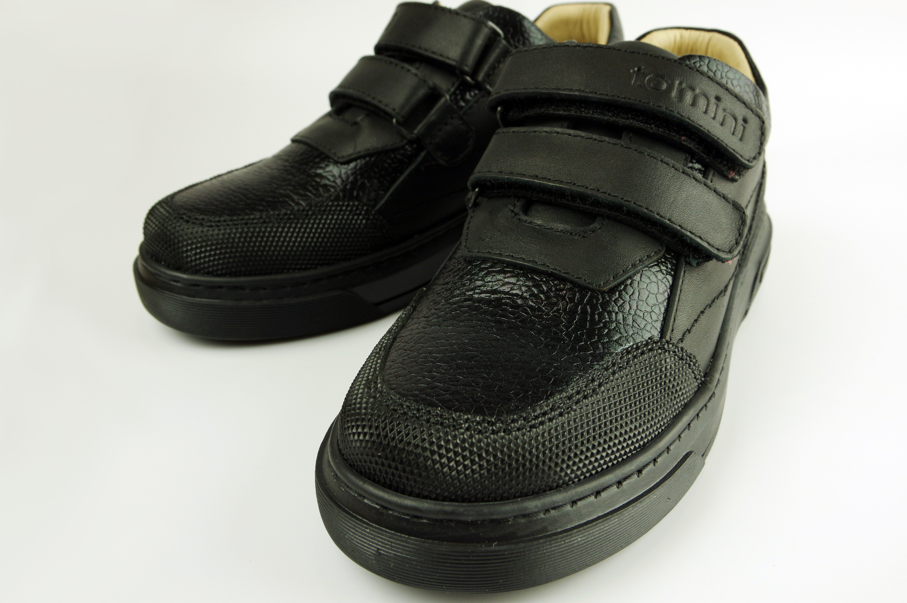 Туфлі дитячі (2113) для хлопчика, матеріал Натуральна шкіра, Чорний колір, 31-36 розміри – Sole Kids. Фото 3