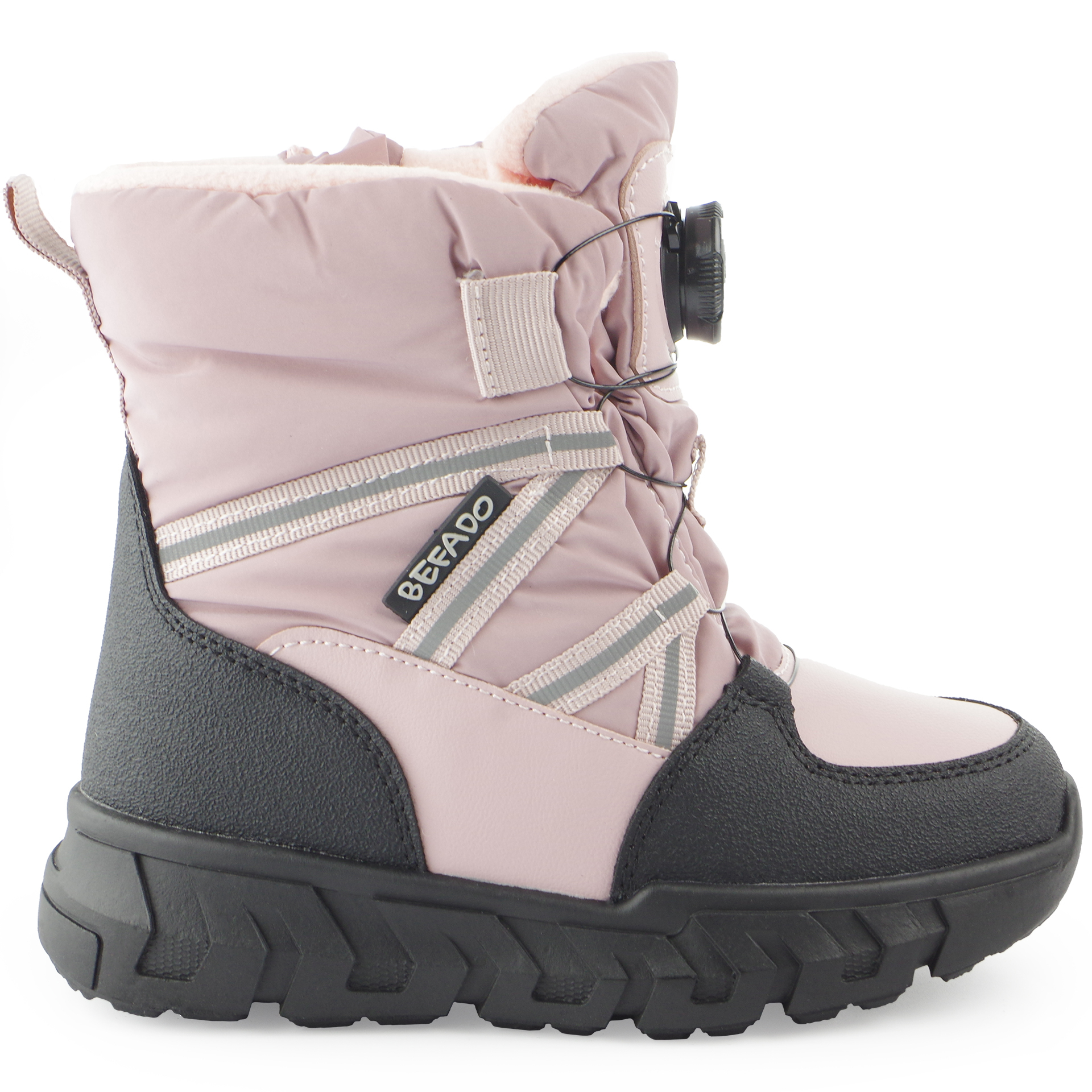 Ботинки детские (2434) материал Мембрана, цвет пудра  для девочки 25-32 размеры – Sole Kids, Днепр