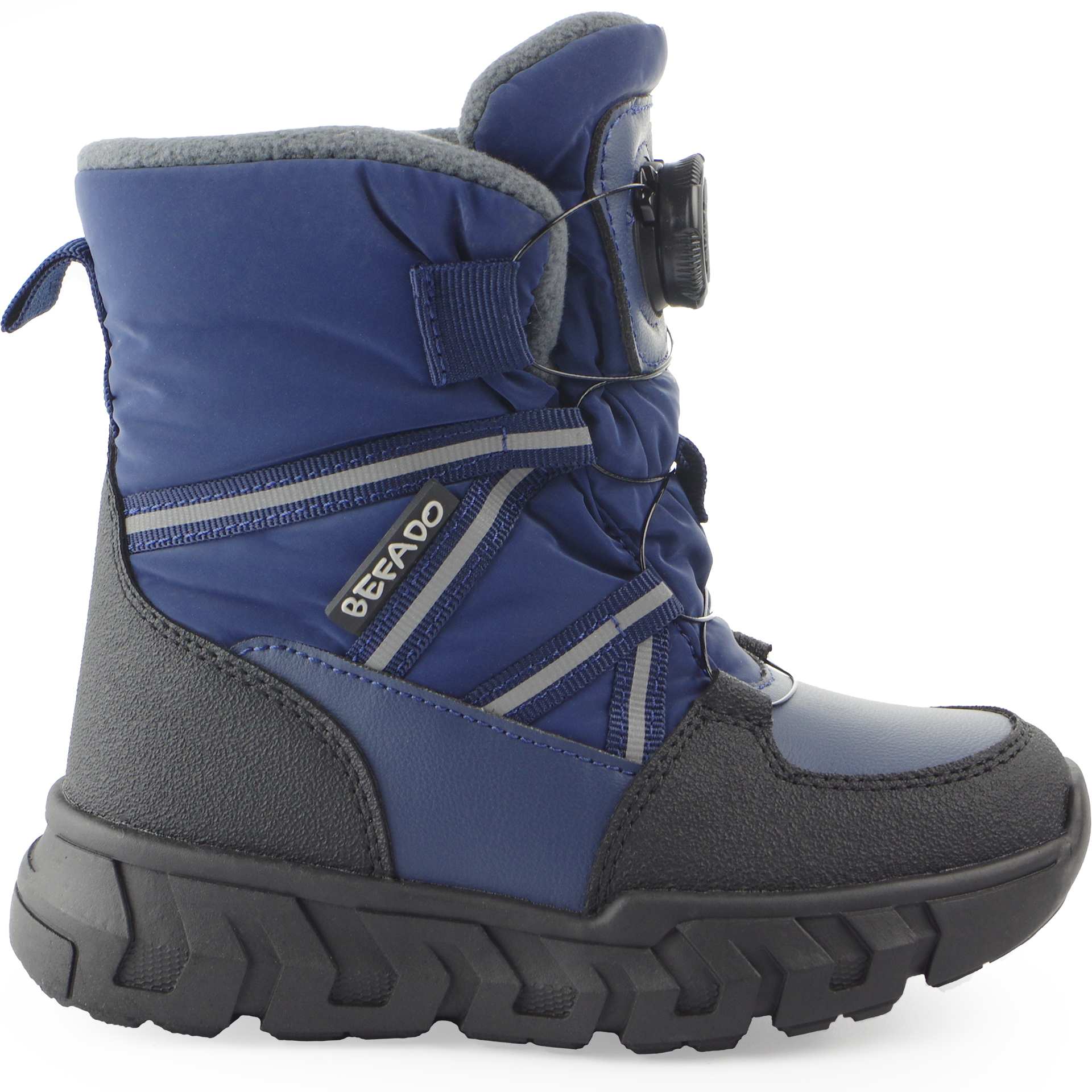 Ботинки детские (2433) материал Мембрана, цвет Синий  для мальчиков 25-32 размеры – Sole Kids