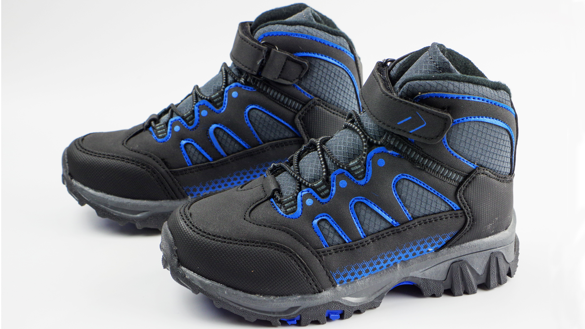 Мембранные ботинки (2164) материал Мембрана, цвет Черный  для мальчиков 26-30 размеры – Sole Kids. Фото 4